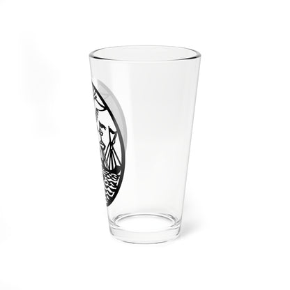 Seal of the Buenos Aires City 2003 - 2006 (Argentina) (Coat of Arms) Pint Glass 16oz