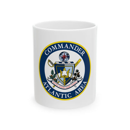 COMMANDER ATLANTIC AREA (U.S. Coast Guard) White Coffee Mug