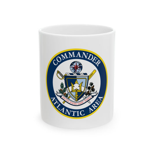 COMMANDER ATLANTIC AREA (U.S. Coast Guard) White Coffee Mug