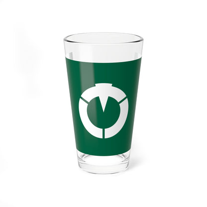 Flag of Gose Nara (Japan) Pint Glass 16oz