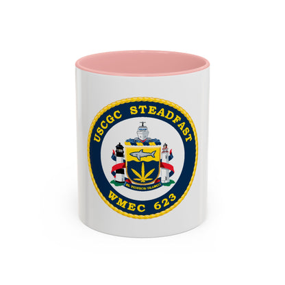 USCGC Steadfast WMEC 623 (U.S. Coast Guard) Accent Coffee Mug