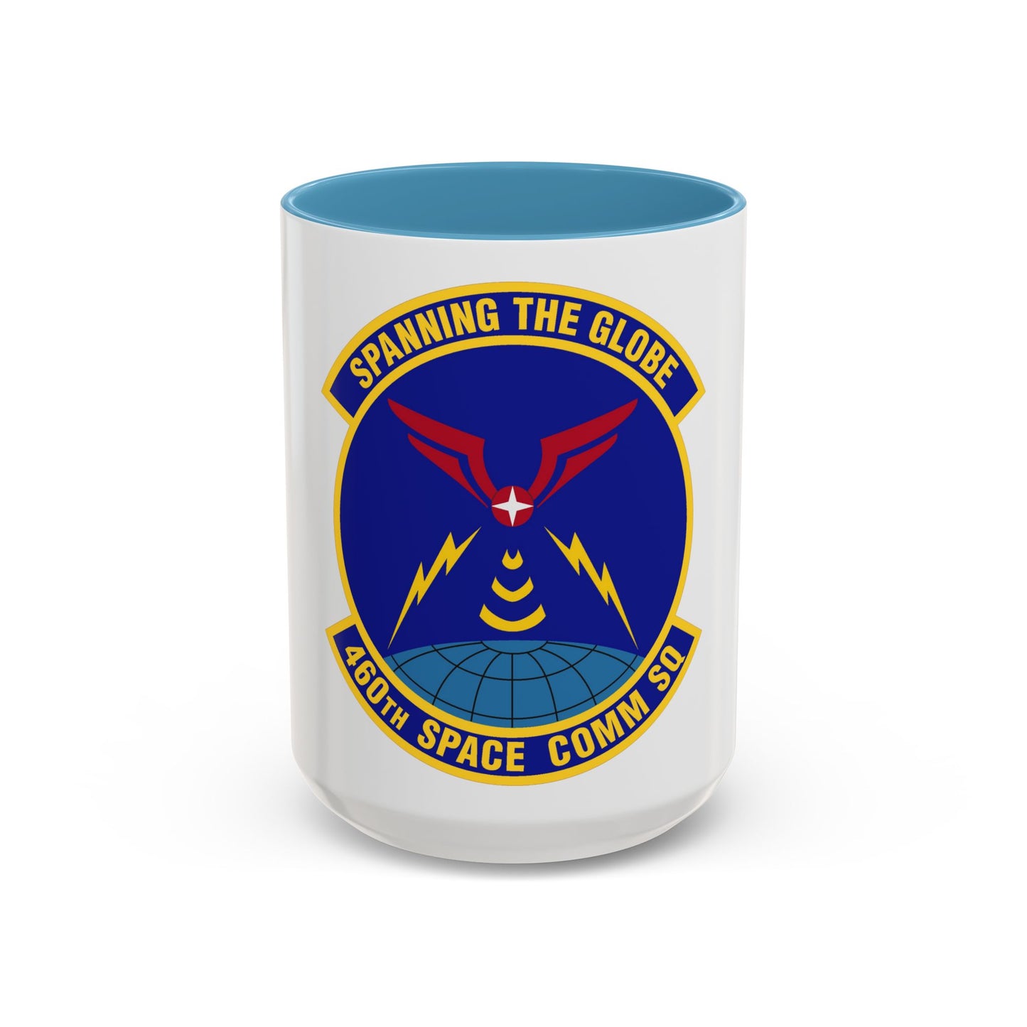460th Space Communications Squadron (U.S. Air Force) Accent Coffee Mug