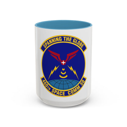 460th Space Communications Squadron (U.S. Air Force) Accent Coffee Mug