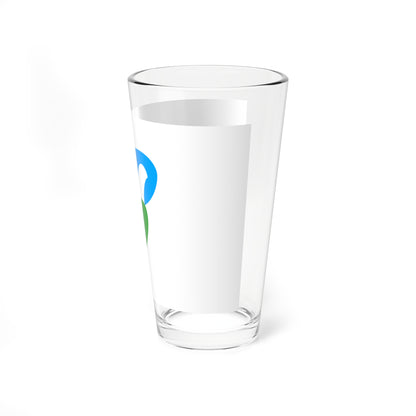 Flag of Akigawa Tokyo 1992-1995 (Japan) Pint Glass 16oz