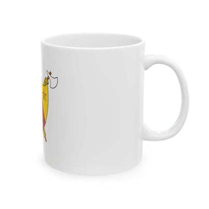 Coat of Arms of Cameroon (1960-1961) - White Coffee Mug