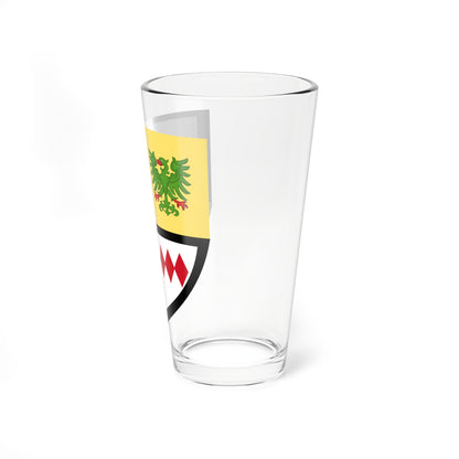 Earl of Sandwich COA (England) (Coat of Arms) Pint Glass 16oz