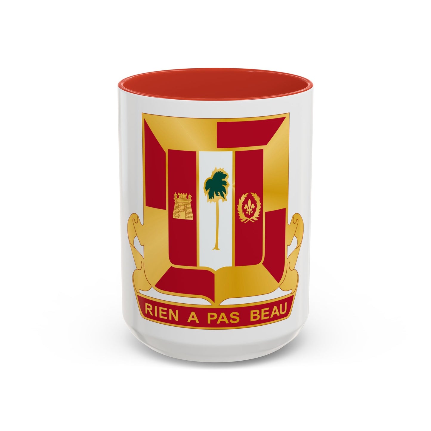 718th Antiaircraft Artillery Gun Battalion (U.S. Army) Accent Coffee Mug
