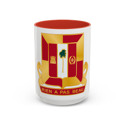 718th Antiaircraft Artillery Gun Battalion (U.S. Army) Accent Coffee Mug