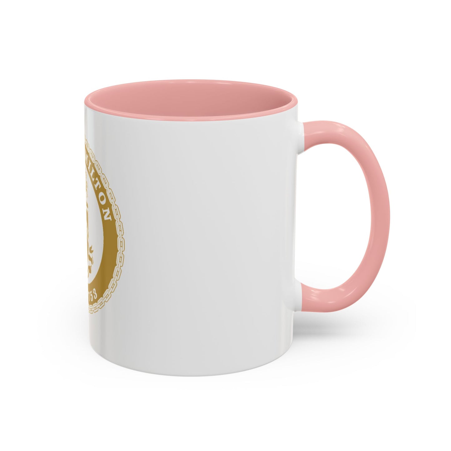 USCGC Hamilton WMSL 753 GOLD (U.S. Coast Guard) Accent Coffee Mug