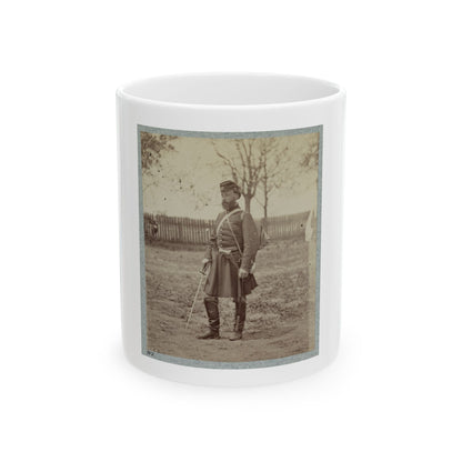 7th New York State Militia, Camp Cameron, D.C., 1861. (U.S. Civil War) White Coffee Mug