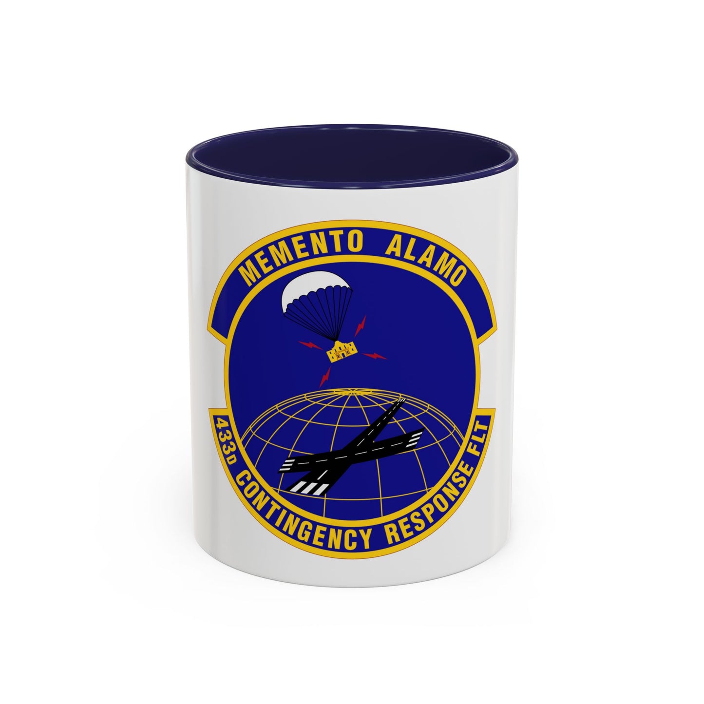 433 Contingency Response Flight AFRC (U.S. Air Force) Accent Coffee Mug