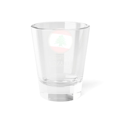 WikiProject Lebanon (Lebanon) Shot Glass 1.5oz
