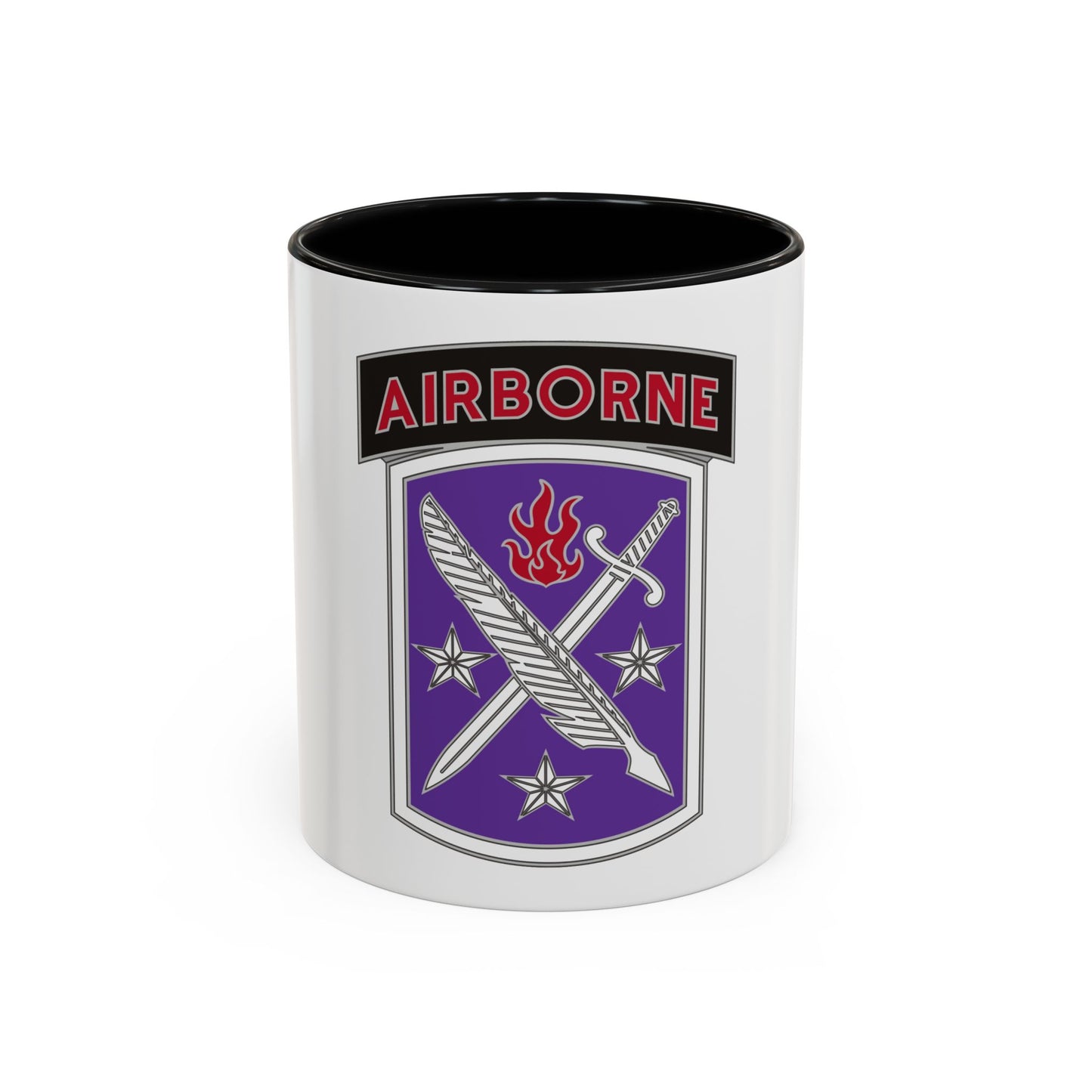 95 Civil Affairs Brigade (U.S. Army) Accent Coffee Mug
