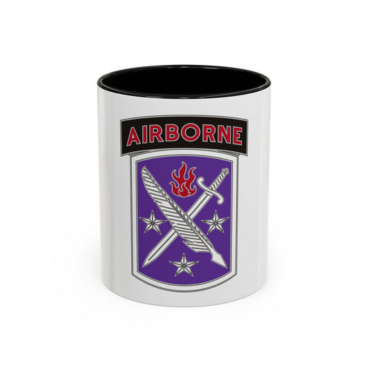 95 Civil Affairs Brigade (U.S. Army) Accent Coffee Mug