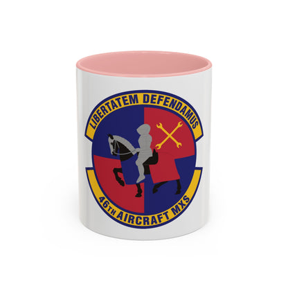 46th Aircraft Maintenance Squadron (U.S. Air Force) Accent Coffee Mug