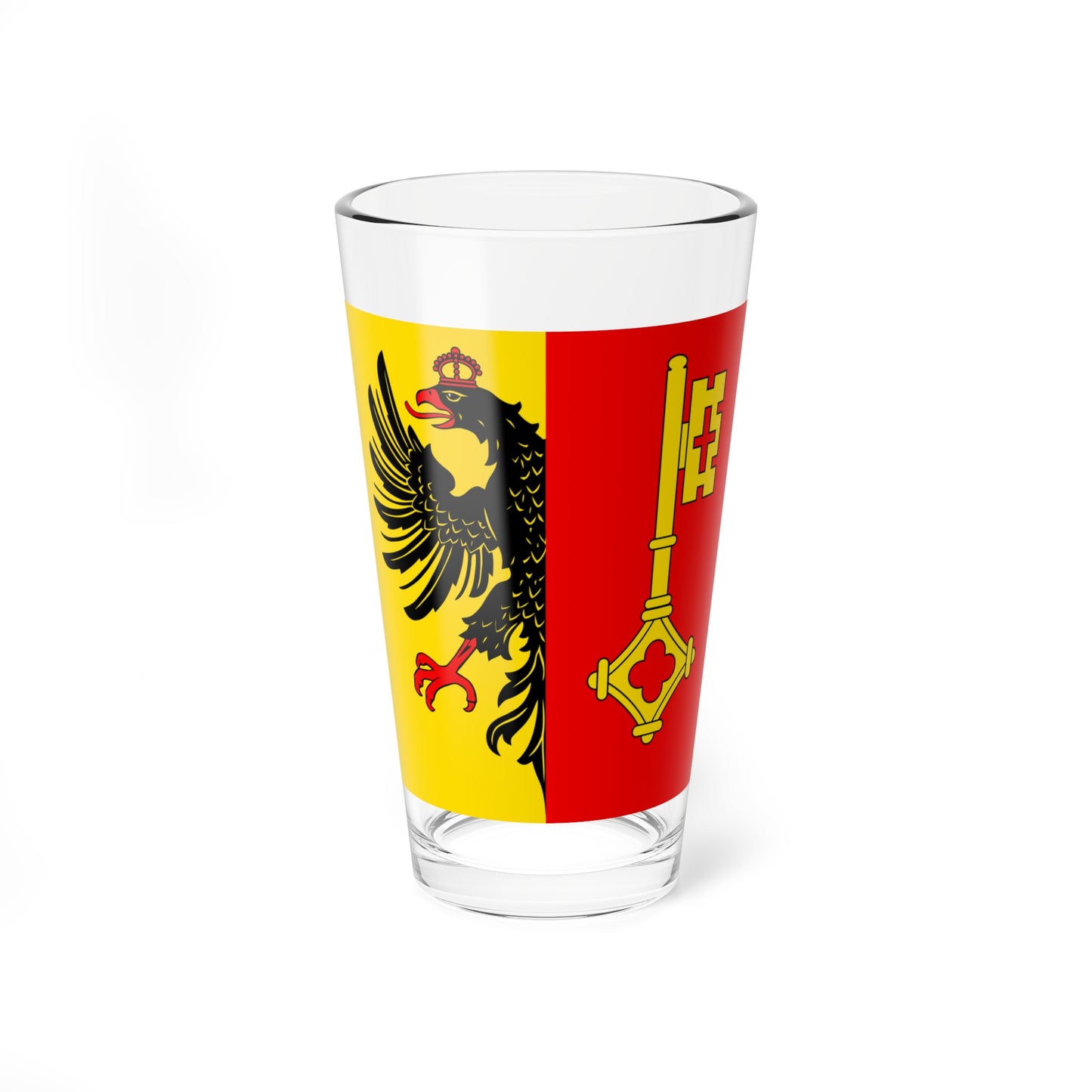 CHE Geneve Flag (Switzerland) Pint Glass 16oz