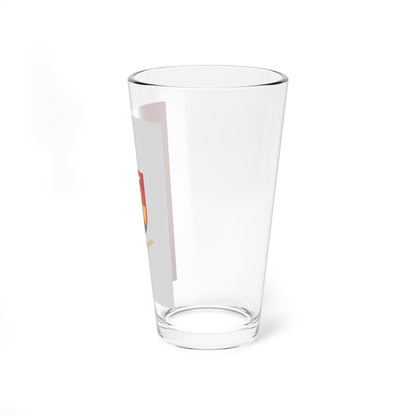 Flag of Magyarszombatfa (Hungary) Pint Glass 16oz