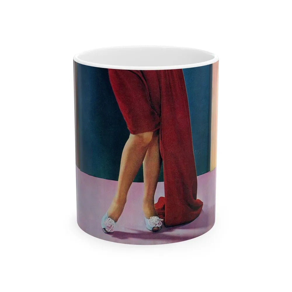 Pamela Tiffin #80 - Mag. Centerfold1 (Vintage Female Icon) White Coffee Mug-11oz-Go Mug Yourself