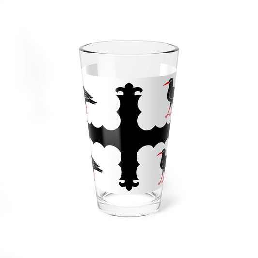 Flag of Flintshire (United Kingdom) Pint Glass 16oz