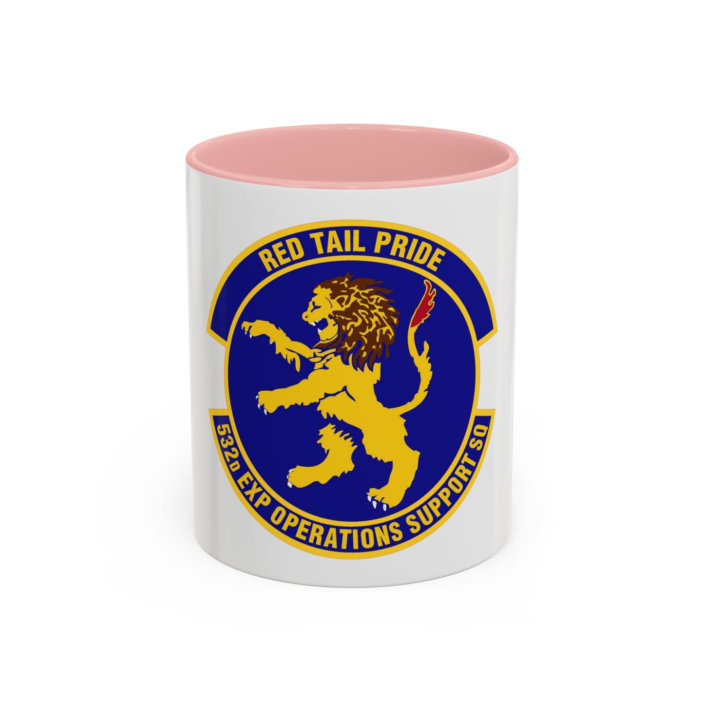 532d Expeditionary Operations Support Squadron (U.S. Air Force) Accent Coffee Mug