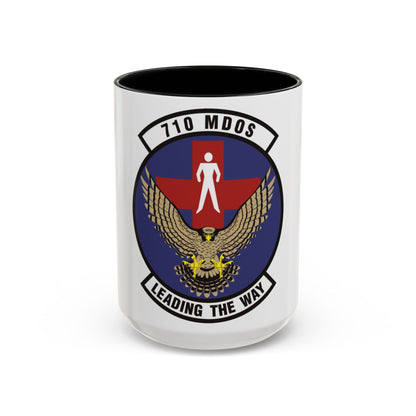 710th Medical Operations Squadron (U.S. Air Force) Accent Coffee Mug