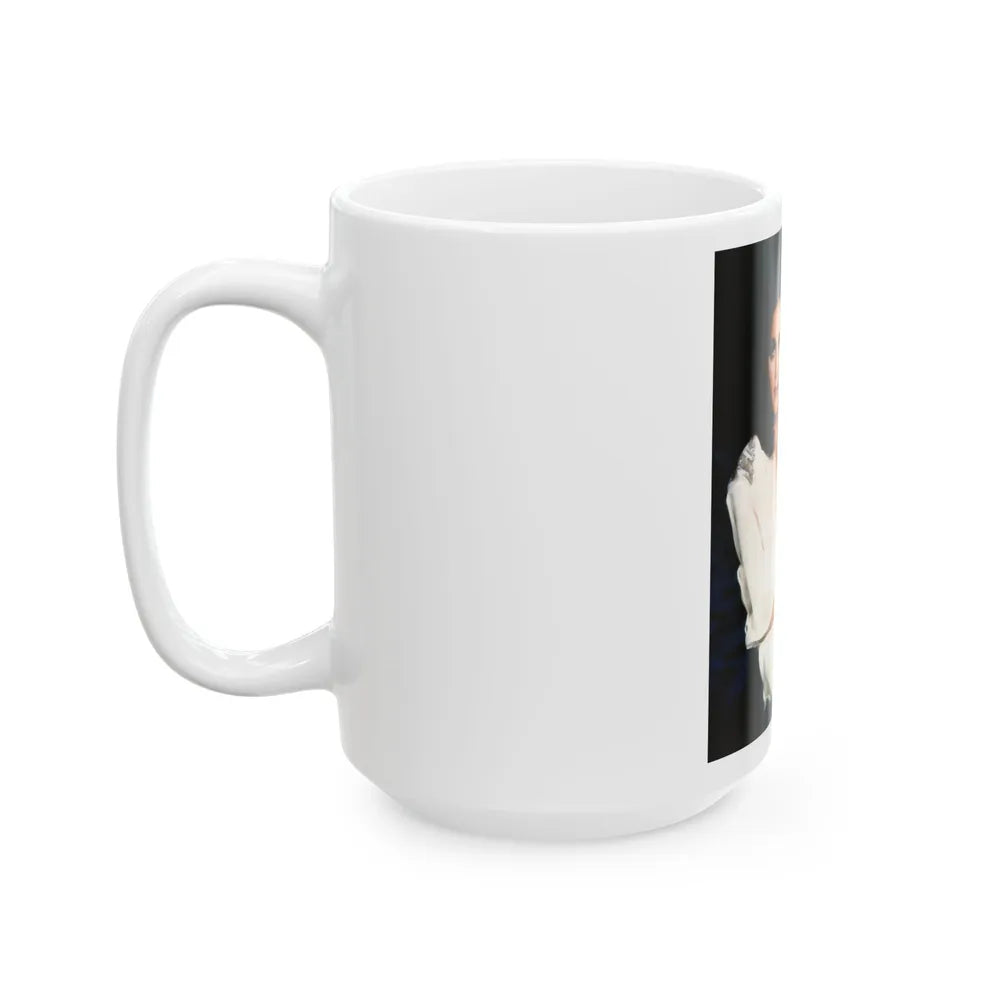 Lynda Carter #280 (Vintage Female Icon) White Coffee Mug-Go Mug Yourself