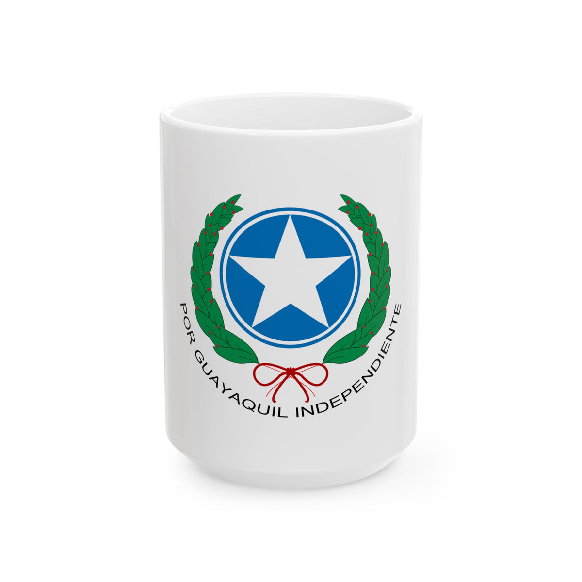 Coat of Arms of Guayaquil - White Coffee Mug
