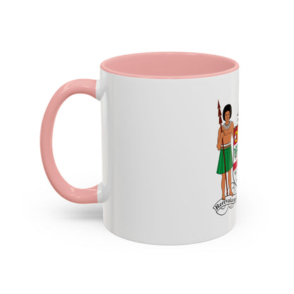 Coat of arms of Fiji - Accent Coffee Mug