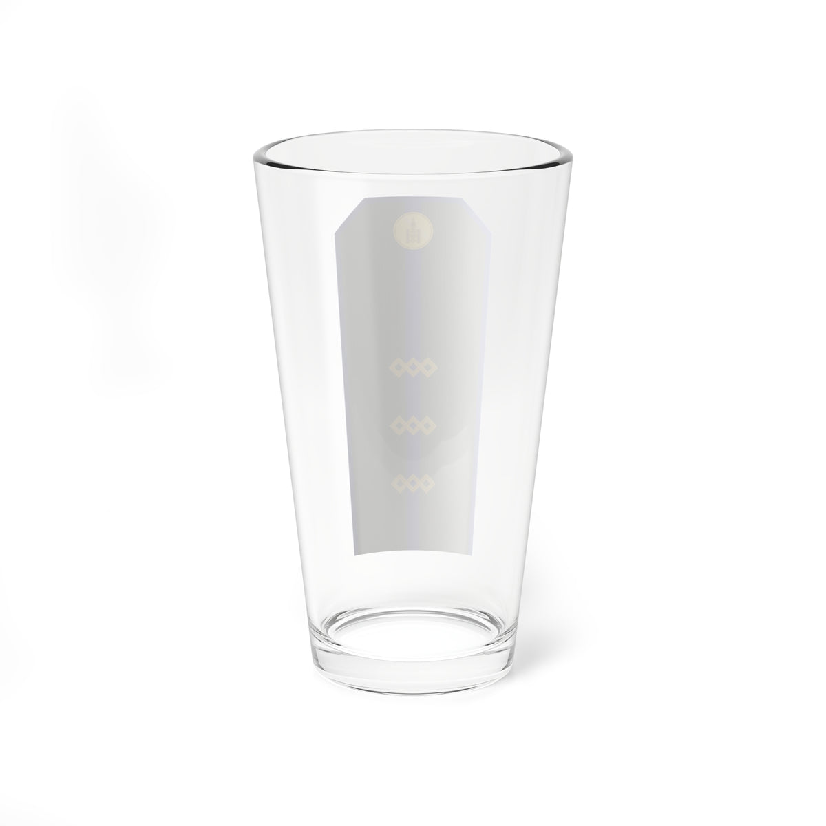 Mongolian Army Senior sergeant service 1990 1998 (Mongolia) (Military Rank) Pint Glass 16oz
