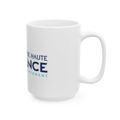 Flag of Alpes de Haute Provence France - White Coffee Mug-Go Mug Yourself