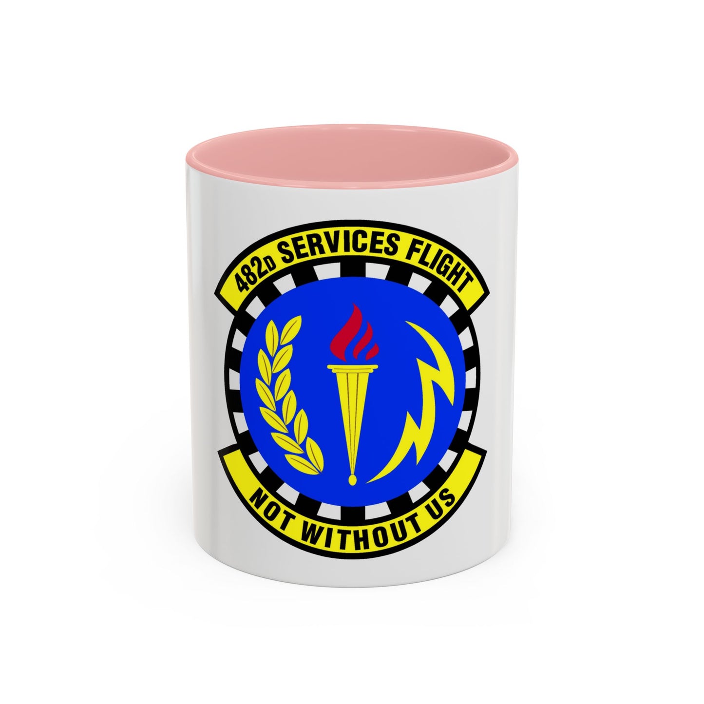 482d Services Flight (U.S. Air Force) Accent Coffee Mug