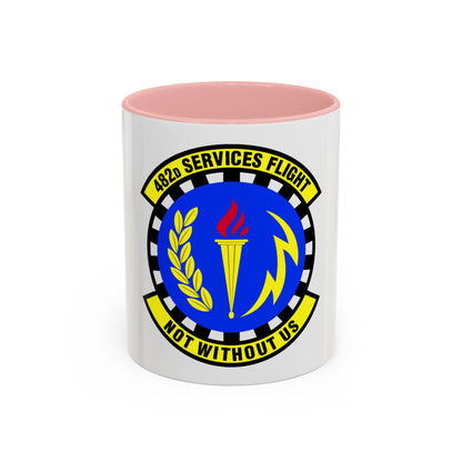 482d Services Flight (U.S. Air Force) Accent Coffee Mug