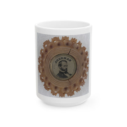 General William Tecumseh Sherman (U.S. Civil War) White Coffee Mug