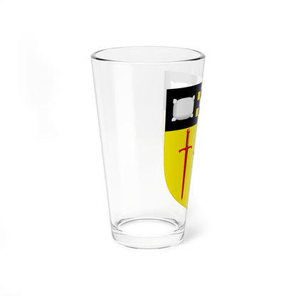 University of Surrey arms (United Kingdom) (Coat of Arms) Pint Glass 16oz