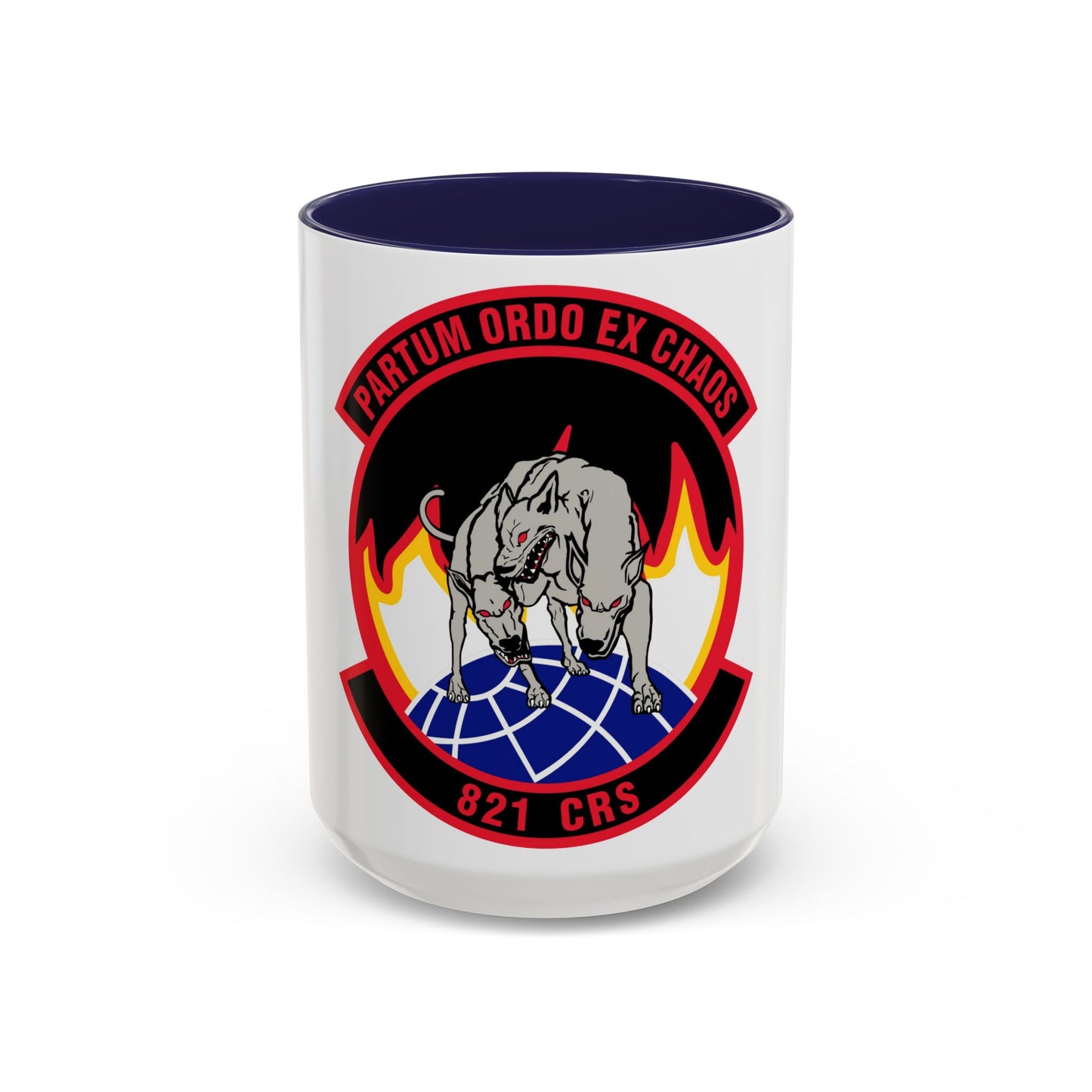 821 Contingency Response Sq AMC (U.S. Air Force) Accent Coffee Mug