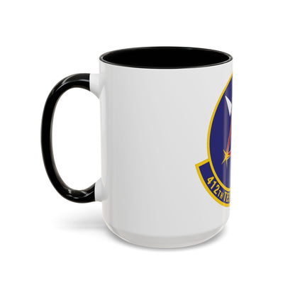 412th Test Support Squadron (U.S. Air Force) Accent Coffee Mug