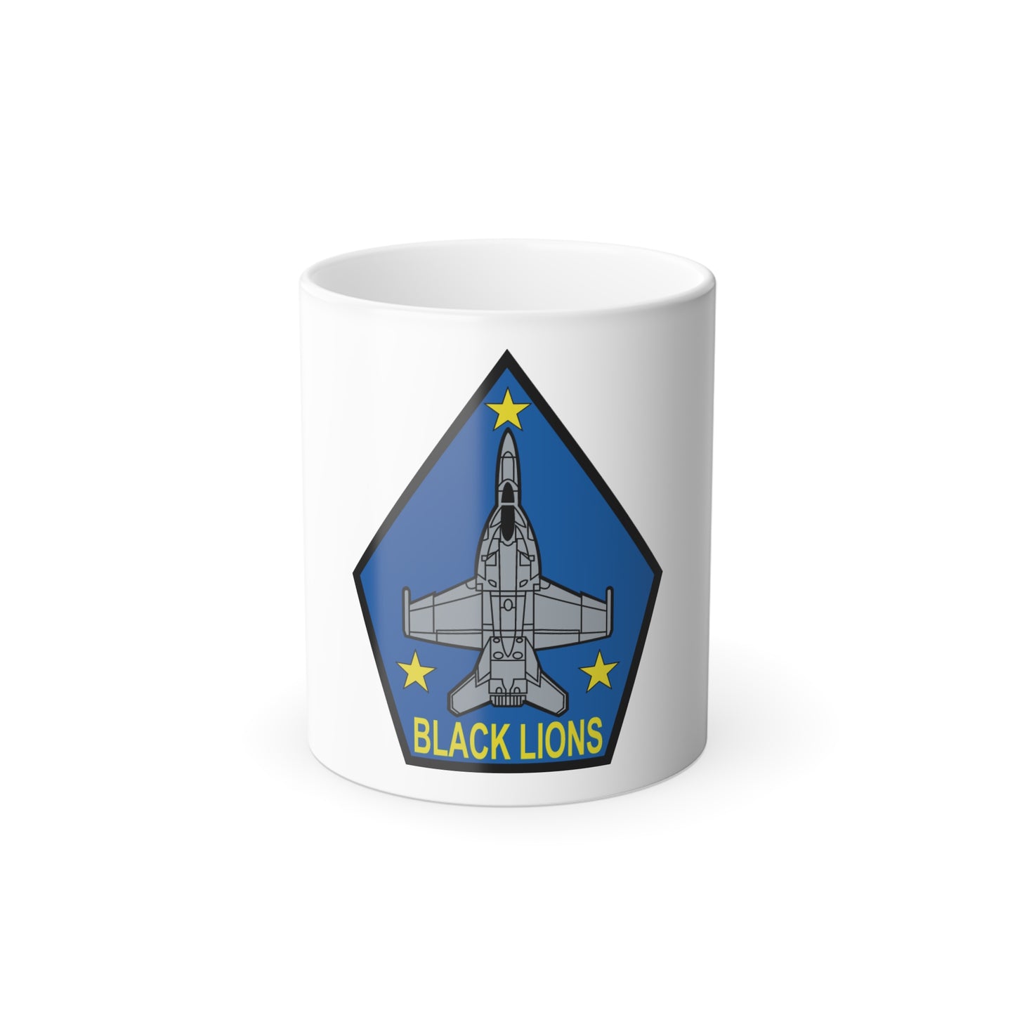 VFA 213 Black Lions (U.S. Navy) Color Changing Mug 11oz
