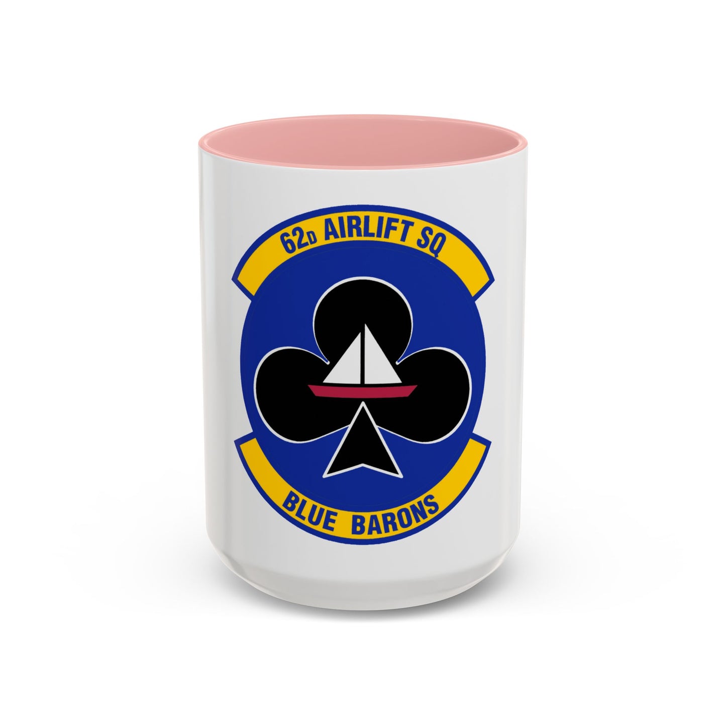 62 Airlift Squadron (U.S. Air Force) Accent Coffee Mug