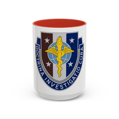 Uniformed Services University of the Health Sciences 2 (U.S. Army) Accent Coffee Mug