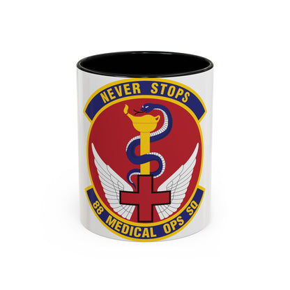 88th Medical Operations Squadron (U.S. Air Force) Accent Coffee Mug