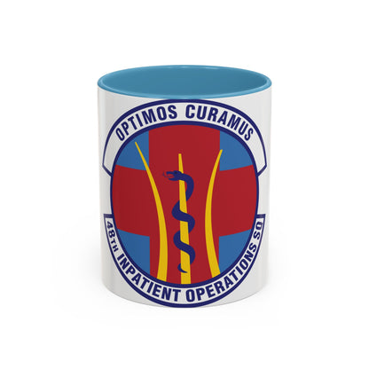 48th Inpatient Operations Squadron (U.S. Air Force) Accent Coffee Mug