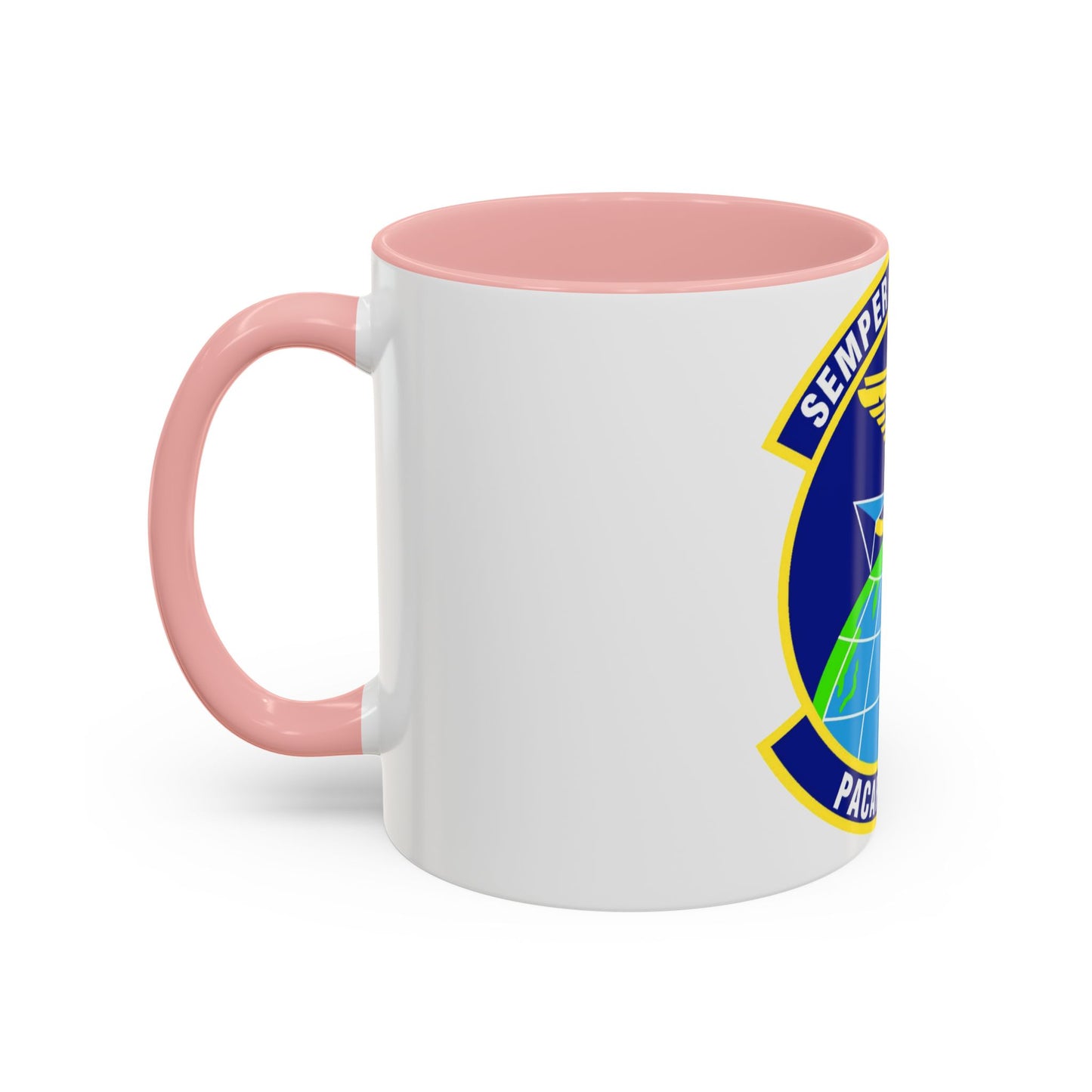 PACAF Air Mobility Operations Control Center (U.S. Air Force) Accent Coffee Mug