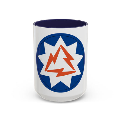 93rd Signal Brigade 2 (U.S. Army) Accent Coffee Mug