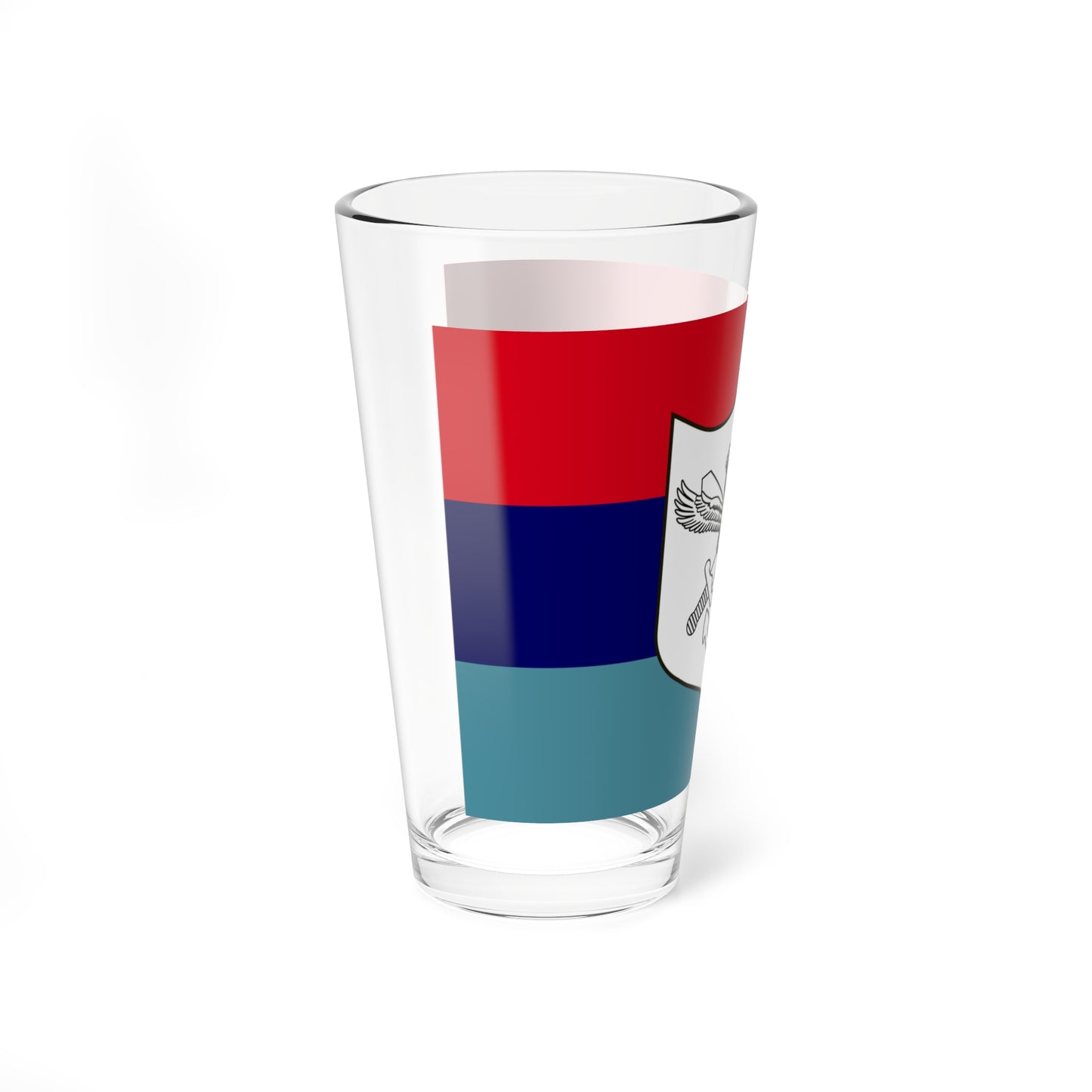 Flag of the Indian Armed Forces (India) Pint Glass 16oz