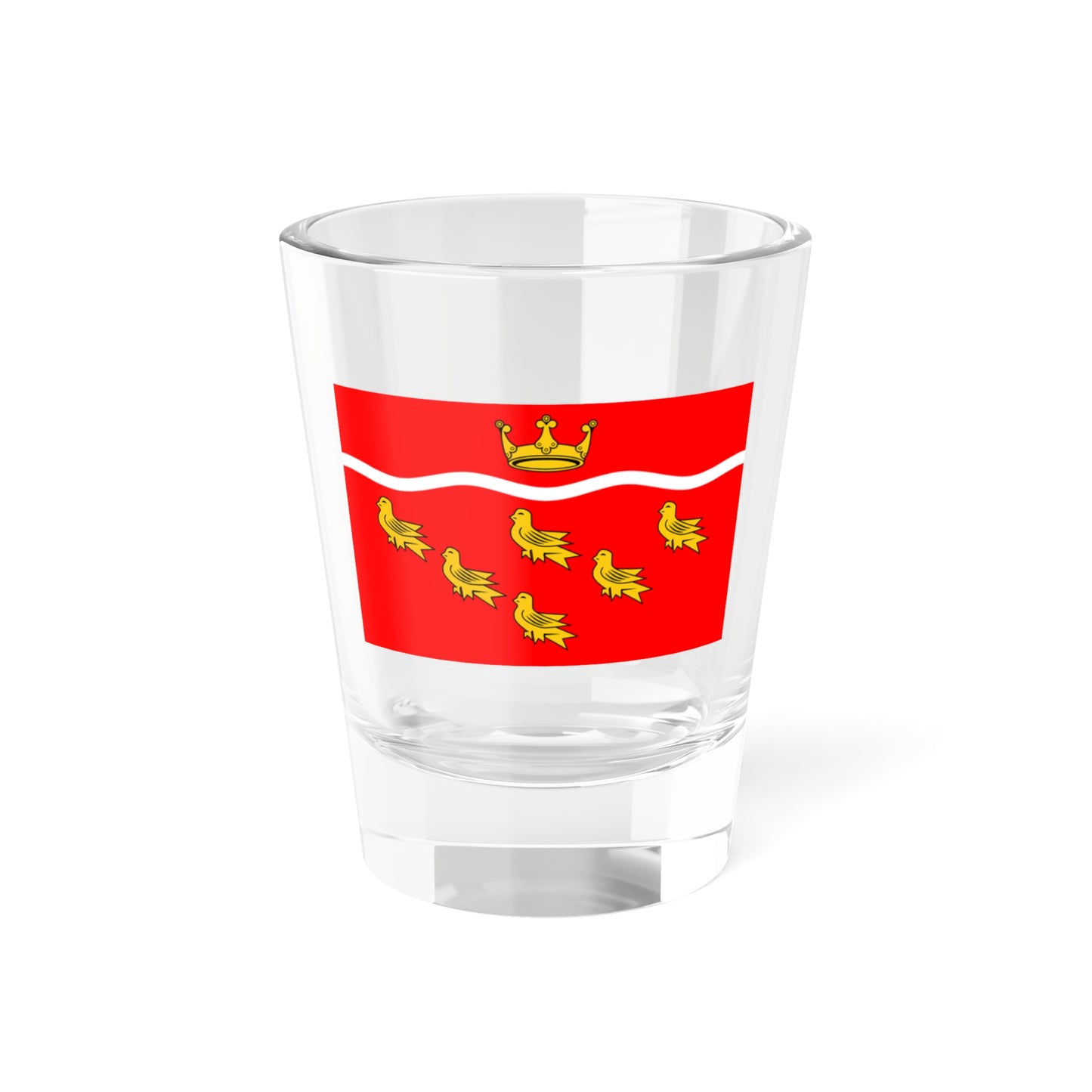 Flag of East Sussex UK - Shot Glass 1.5oz