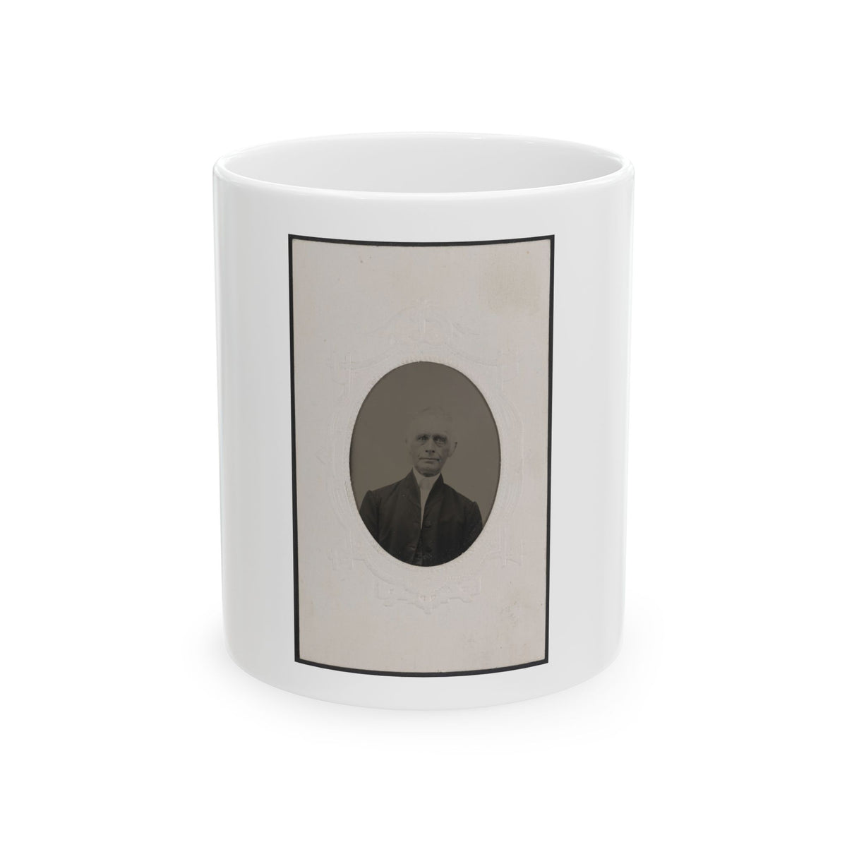 Unidentified Man 002 (U.S. Civil War) White Coffee Mug