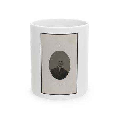 Unidentified Man 002 (U.S. Civil War) White Coffee Mug