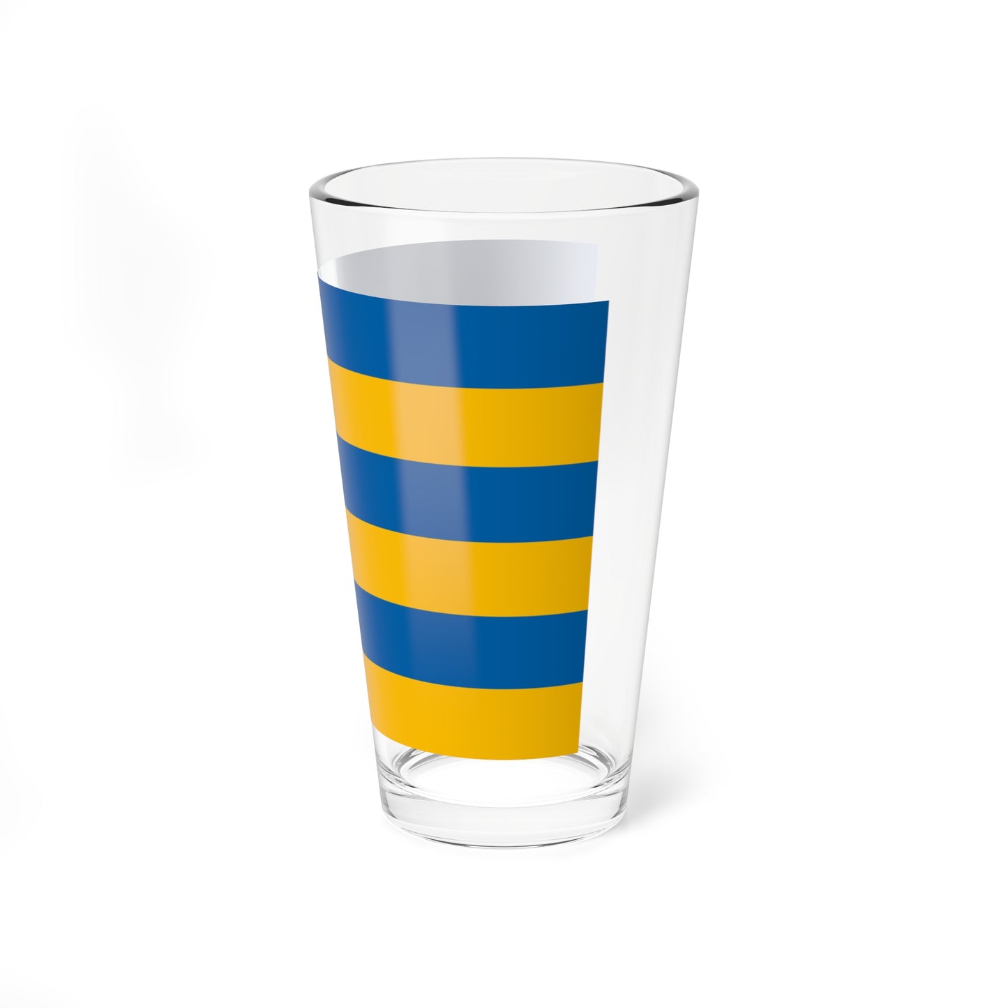 Flag of Szolnok 1941 (Hungary) Pint Glass 16oz