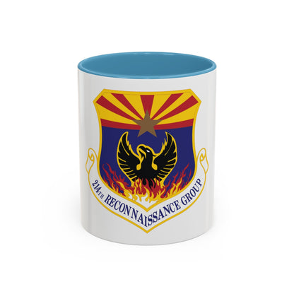 214th Reconnaissance Group (U.S. Air Force) Accent Coffee Mug