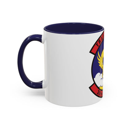 39th Airlift Squadron (U.S. Air Force) Accent Coffee Mug